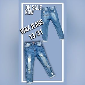 Wax jeans butt, I love you